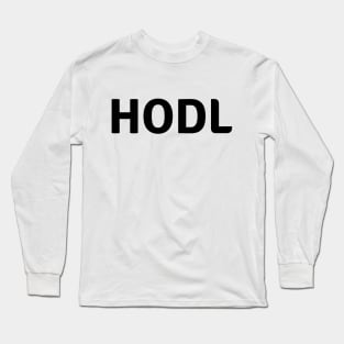 HODL Crypto Holding Long Sleeve T-Shirt